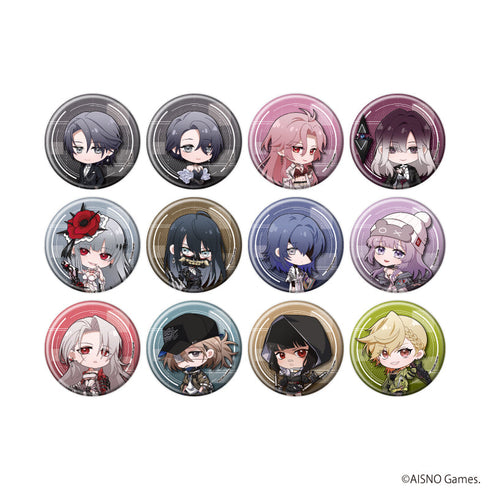 『無期迷途』缶バッジ21/コンプリートセット(全12種)(ミニキャライラスト)